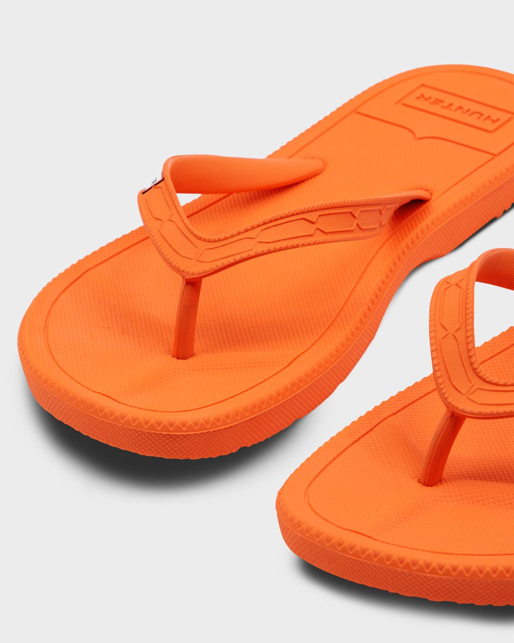 Womens Hunter Original - Flip Flops Orange - 6198-ILOBS